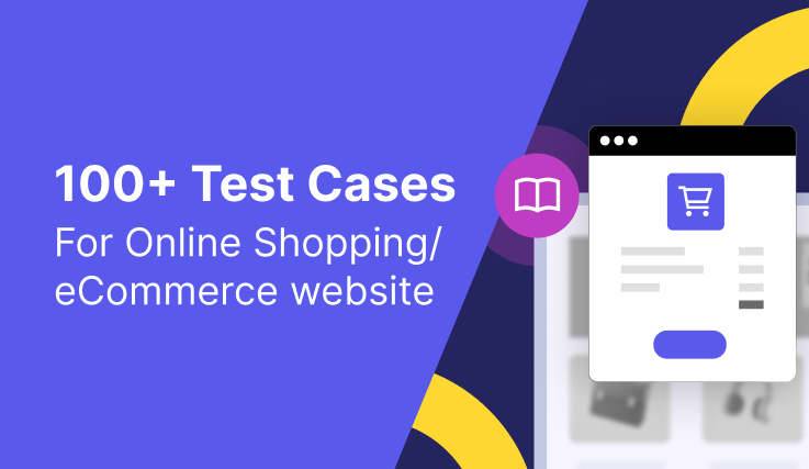 100 test cases for online shopping websites and ecommerce websites 