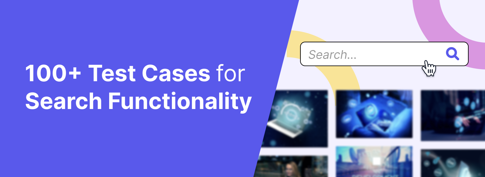 100 test cases for search functionality