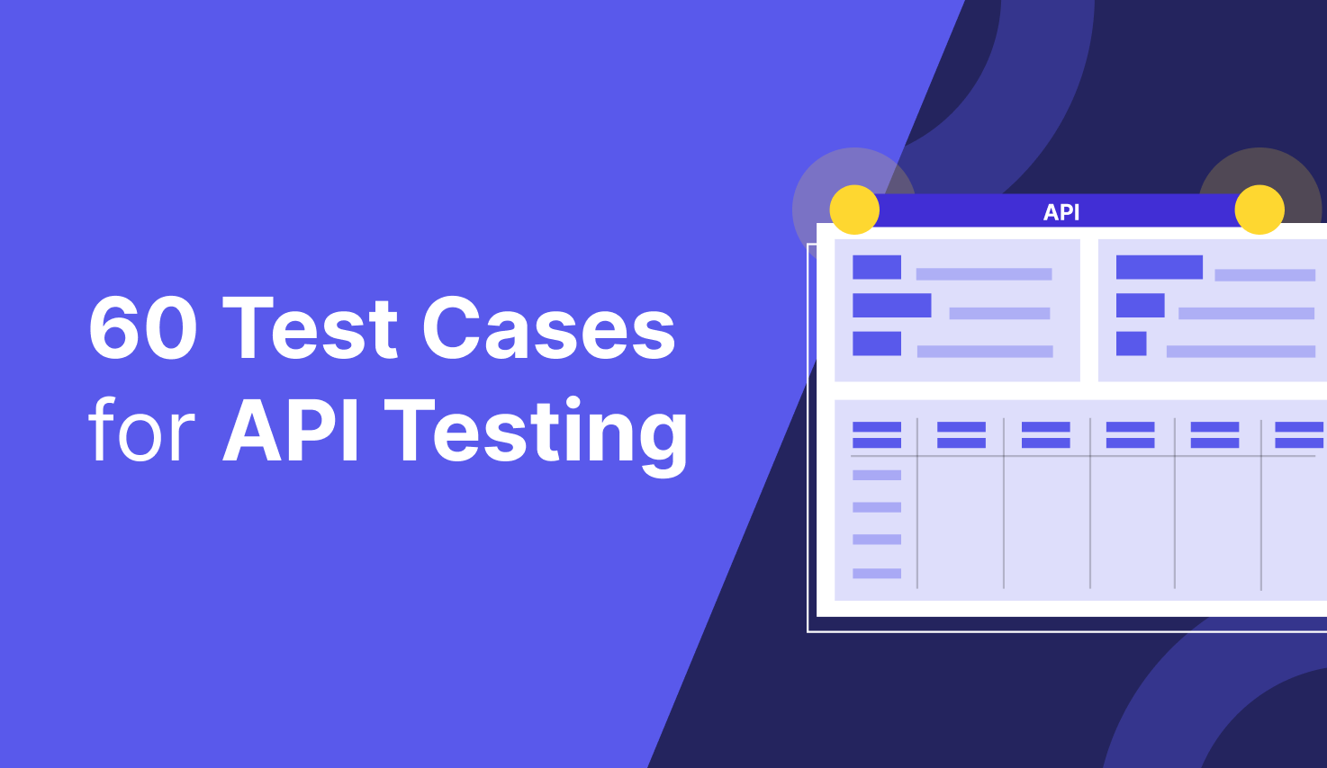 60 API test cases to download with test case template