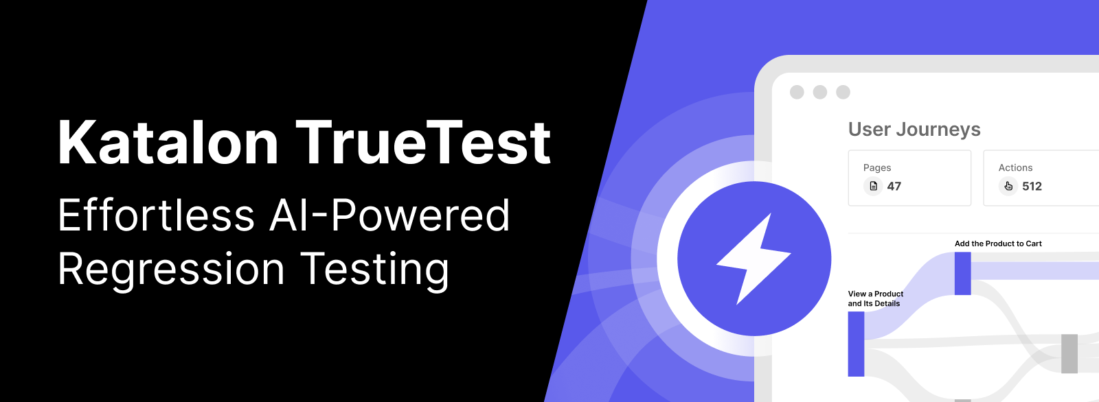 Katalon TrueTest AI-powered regression testing