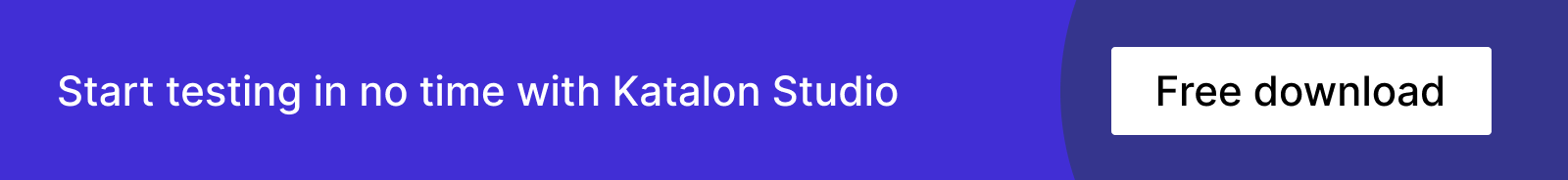 start testing with Katalon Studio