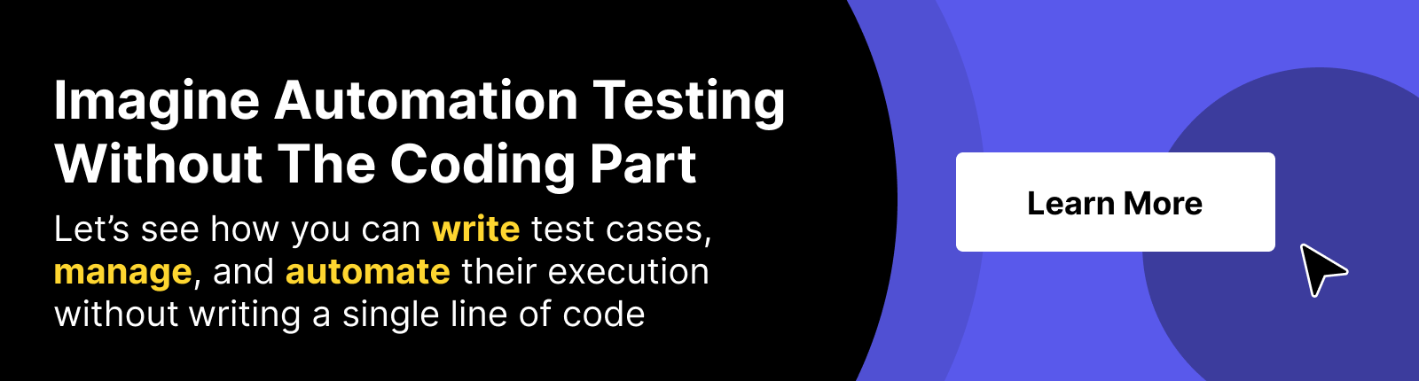 automation testing without coding