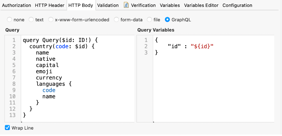 GraphQL query in Studio IDE