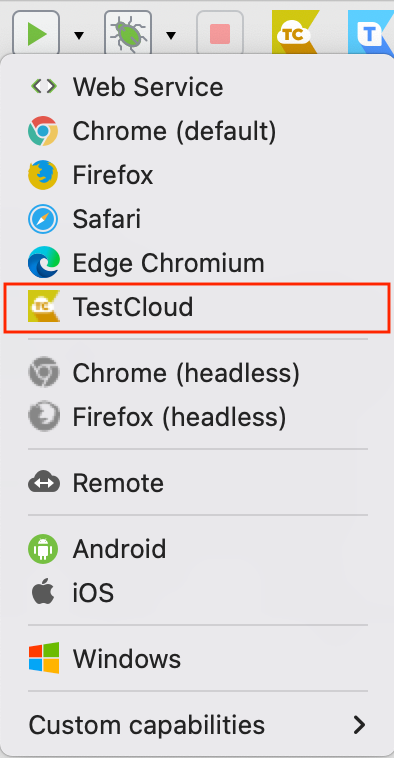 testing on real device cloud with Katalon TestCloud