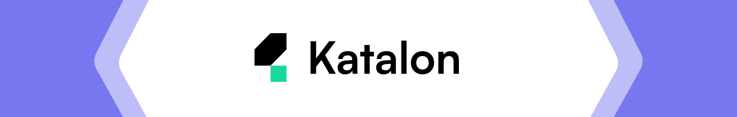 Automation Reporting Tools | Image of Katalon Logo | Katalon