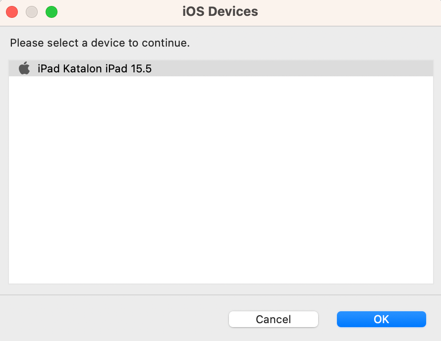 Katalon Studio 9.1 new features for iOS devices
