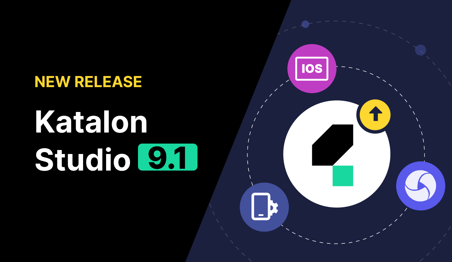 Katalon Studio 9.1 official release featured image