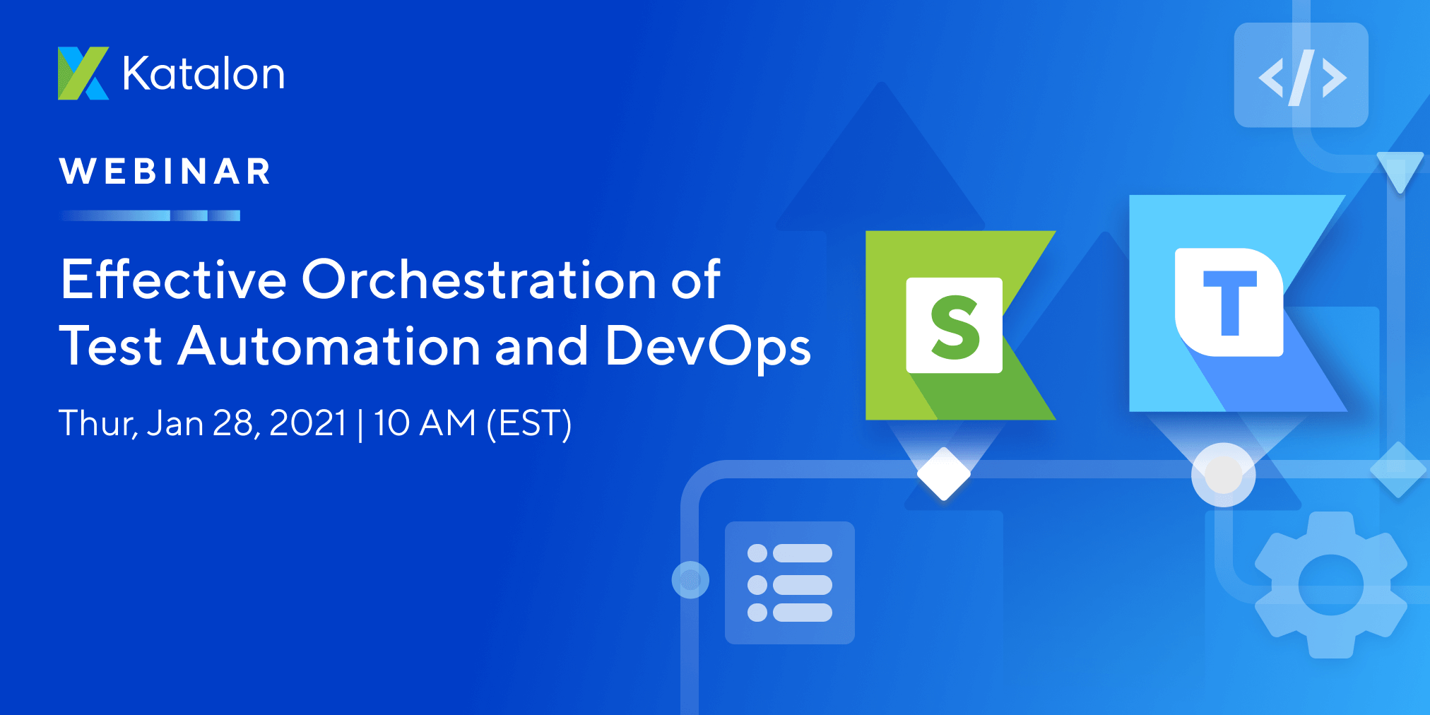 Effective Orchestration of Test Automation and DevOps – Live Demo